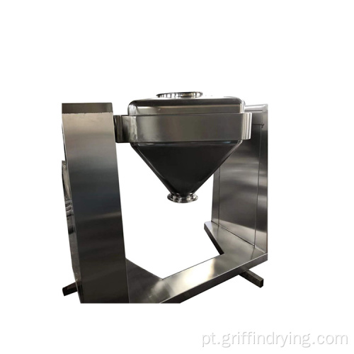 Máquina de mistura de pó farmacêutico misturador de cone quadrado